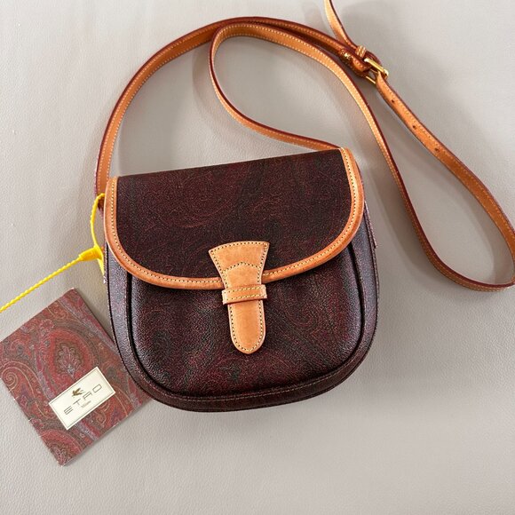 Etro Handbags - ETRO Arnica Crossbody Saddle Bag